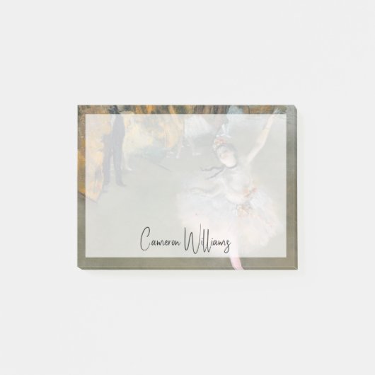 Post-it® Edgar Degas | L'étoile ou la danseuse sur scène (Devant)