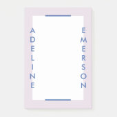 Post-it® Éditorial Typographie moderne Post-It Notes - Viol (Devant)