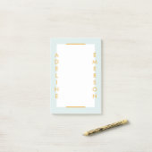 Post-it® Éditorial Typographie moderne Post-It Notes - Viol (Sur un bureau)