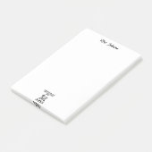 Post-it® Éducateur de conception de mots bien choisis inspi (Incliné)
