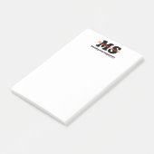 Post-it® Éduquer le support de l'avocat...MS (Incliné)