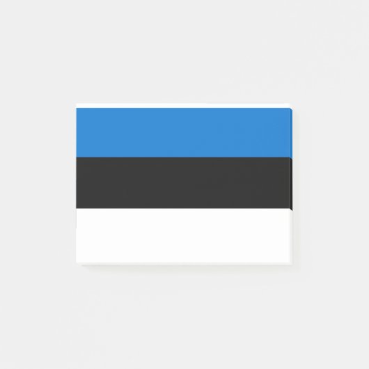 Post-it® Eesti Vabariik - Drapeau Estonie (Devant)