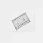 Post-it® Effacer la bande de cassettes (Devant)