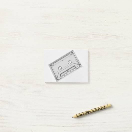 Post-it® Effacer la bande de cassettes (Sur un bureau)