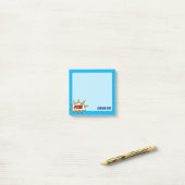 Post-it® Effet audio comique Pow (Sur un bureau)