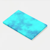 Post-it® Effet nuage tempête élégant Ciel bleu (Incliné)
