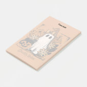 Post-it® Éffrayant Halloween Floral Ghosts (Incliné)