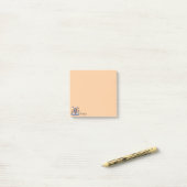 Post-it® Éffrayant Halloween Mansion Tan (Sur un bureau)