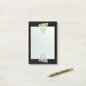 Post-it® Éffrayant Skeleton Mains Déplaisant Post it Notes (Sur un bureau)