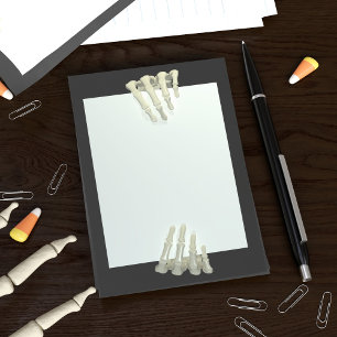 Post-it® Éffrayant Skeleton Mains Déplaisant Post it Notes