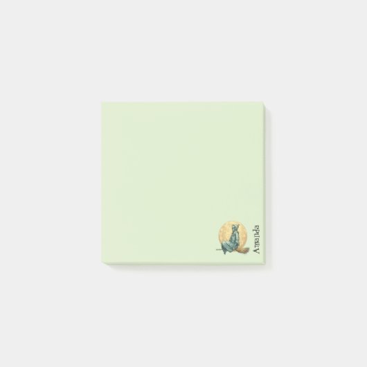 Post-it® Éffrayant Witch Green (Devant)