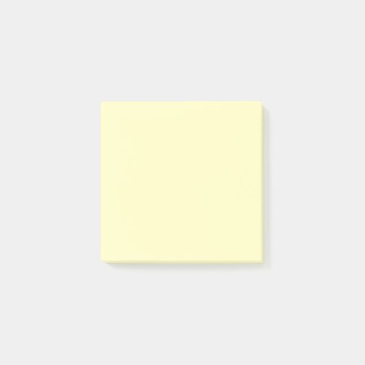 Post-it® Eggshell (couleur solide) (Devant)