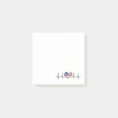 Post-it® Électrocardiographie ECG (Devant)