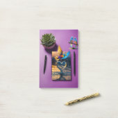 Post-it® "Elegance Unleashed : Carnet et stylo étonnant (Sur un bureau)
