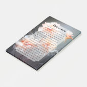 Post-it® Elegant Abstract Blush Flower Misty Flow (Incliné)