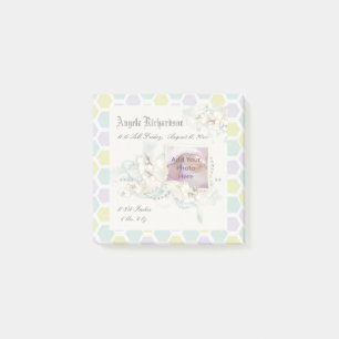 Post-it® Elegant Baby Boy ou Girl Scrapbook cadre photo
