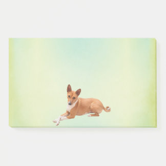 Post-it® Elegant Basenji Dog