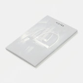 Post-it® Élégant bâton d'argent sur selle d'équitation angl (Incliné)