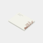 Post-it® Elegant Botanical Personalized Post-It Notes (Incliné)