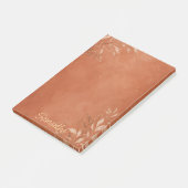Post-it® Élégant Botanique en Terracotta (Incliné)