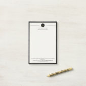 Post-it® Élégant bureau juridique échelles de justice coutu (Sur un bureau)