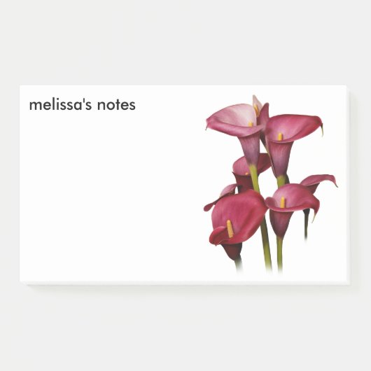 Post-it® Élégant Calla Lilies (Devant)