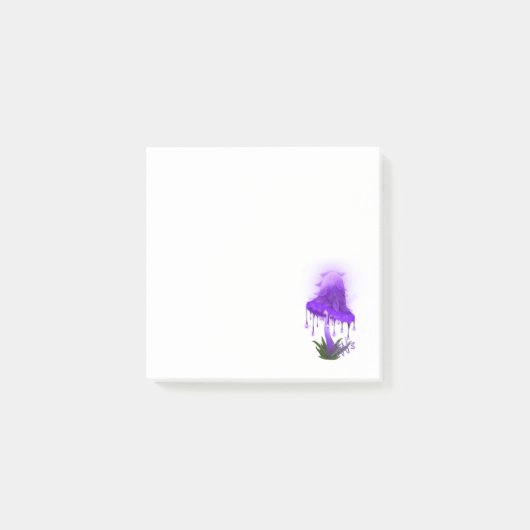 Post-it® Elégant Casquette épais brillant de champignons vi (Devant)