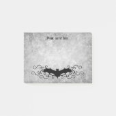 Post-it® Elégant chauve-souris gothique peut imprimer plus  (Devant)