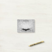 Post-it® Elégant chauve-souris gothique peut imprimer plus  (Sur un bureau)