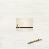 Post-it® Élégant Chic Stylish Girly, Talon Haut (Sur un bureau)