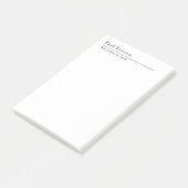 Post-it® Élégant Classique Simple Professionnel (Incliné)