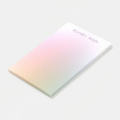 Post-it® Élégant coloré Modèle professionnel moderne (Incliné)