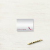 Post-it® Élégant Cute Girly Stylish, talons hauts (Sur un bureau)