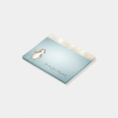 Post-it® Élégant Cute Lovely Stylish, Happy Penguine (Incliné)