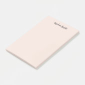 Post-it® Élégant Design Chic Plain écriture Script (Incliné)