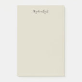 Post-it® Élégant Design Chic Plain écriture Script (Devant)