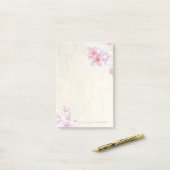 Post-it® Élégant et stylé, Cerisier (Sur un bureau)