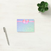 Post-it® Élégant et stylé, Nœud, Pailleté (Bureau)