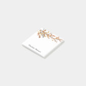 Post-it® Élégant Feuille d'érable Brown automne (Incliné)