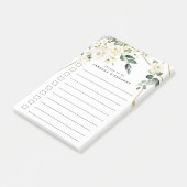 Post-it® Elégant Gold Géométrique Floral (Incliné)