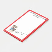 Post-it® Elegant Gold Grooming Pet Personalized Collection (Incliné)