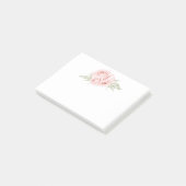 Post-it® Elégant Jardin Floral Rose Rose Billet (Incliné)