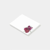 Post-it® Elegant Magenta Rose Floral Bouquet (Incliné)