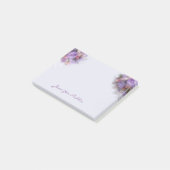 Post-it® Élégant Modèle d'oeuvres d'art Huile Couleurs Fleu (Incliné)