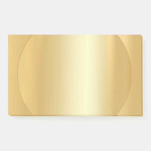Post-it® Élégant Modèle moderne vierge personnalisé Faux Go (Devant)