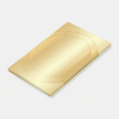 Post-it® Elégant Modèle moderne vierge tendance Gold Look (Incliné)