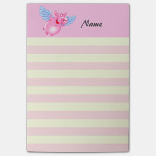 Post-it® Élégant moderne mignon ange bandes de porc personn