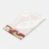 Post-it® Elégant Motif Botanique avec Foliage Tan (Incliné)