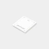 Post-it® Élégant Notes repositionnables pour cadeaux de mar (Incliné)
