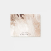 Post-it® Elégant Or Parties scintillant Agate Marbre Textur (Devant)